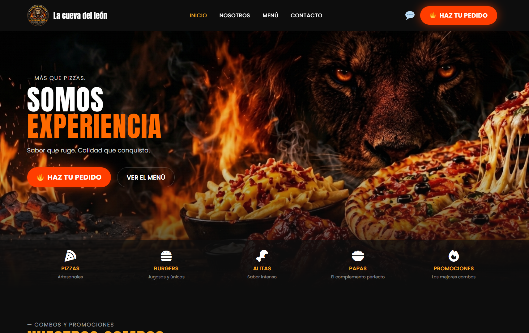 Web La cueva del leon 