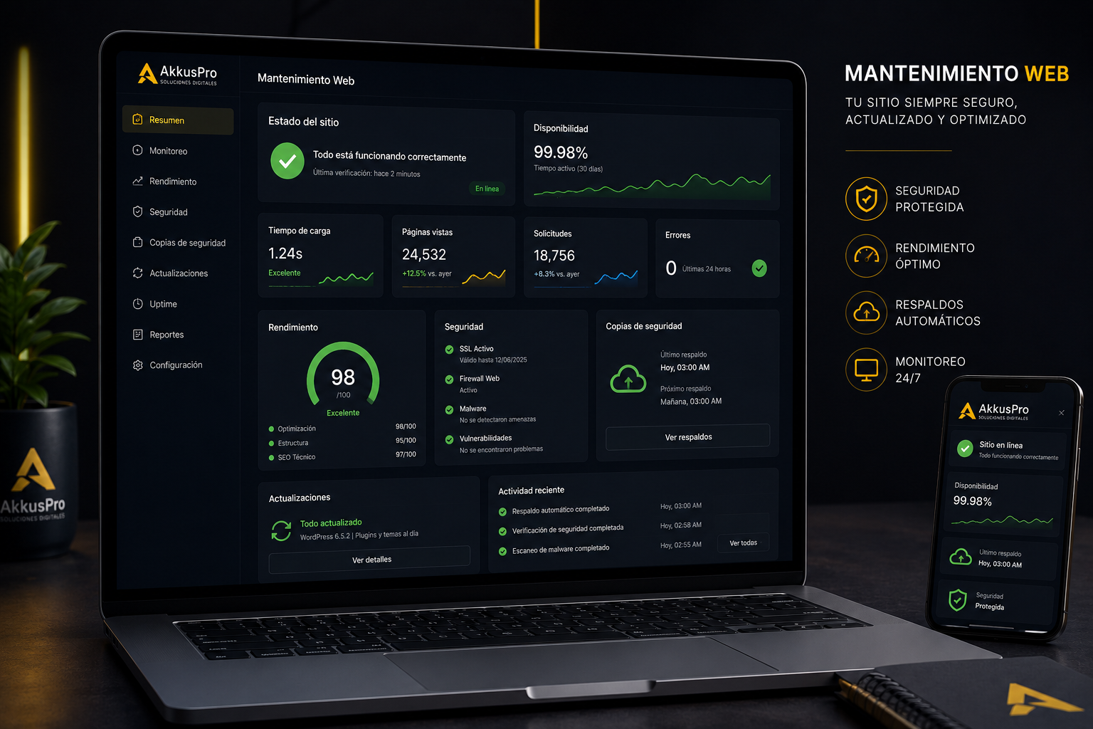 Mantenimiento Web