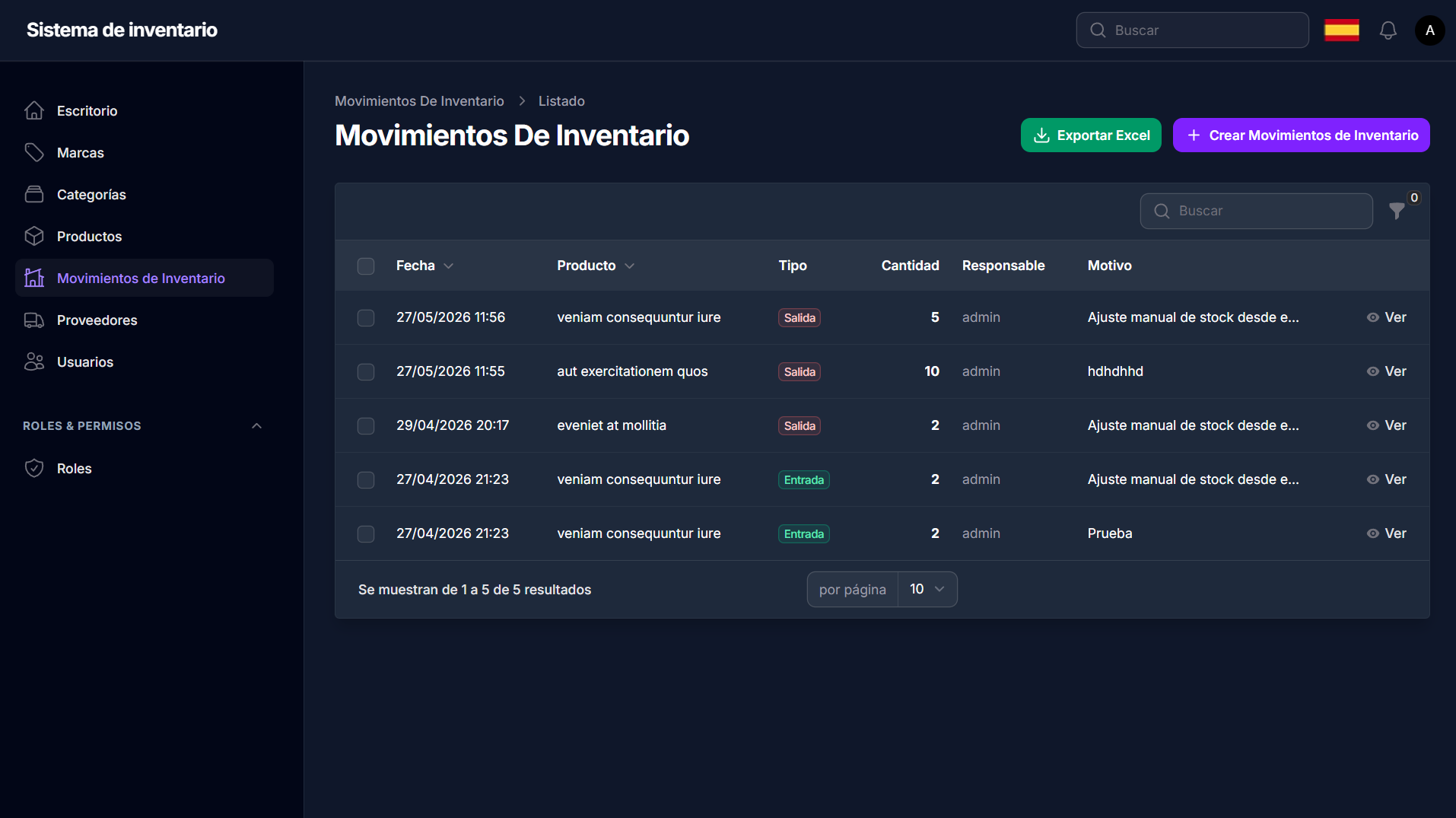 Captura de pantalla